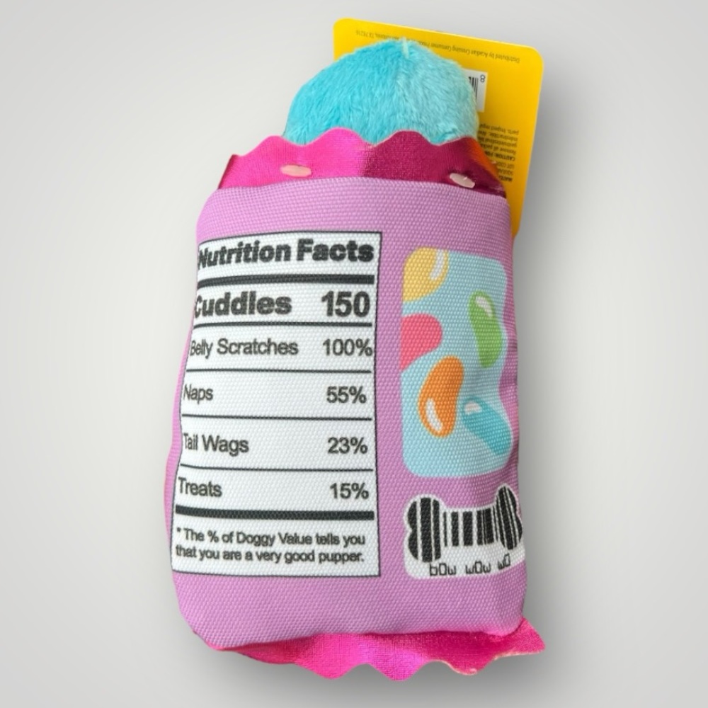 Woof & Whiskers Easter Jelly Beans Separable Dog Toy Plush New - Picture 2 of 14